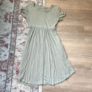 Green dress